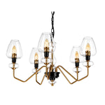 Elstead Lighting Chandelier from the Armand range. Armand 5 Light Chandelier Product Code = DL-ARMAND5-AB