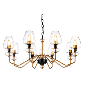Elstead Lighting Chandelier from the Armand range. Armand 8 Light Chandelier Product Code = DL-ARMAND8-AB