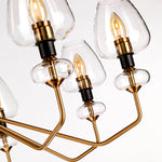 Elstead Lighting Chandelier from the Armand range. Armand 8 Light Chandelier Product Code = DL-ARMAND8-AB