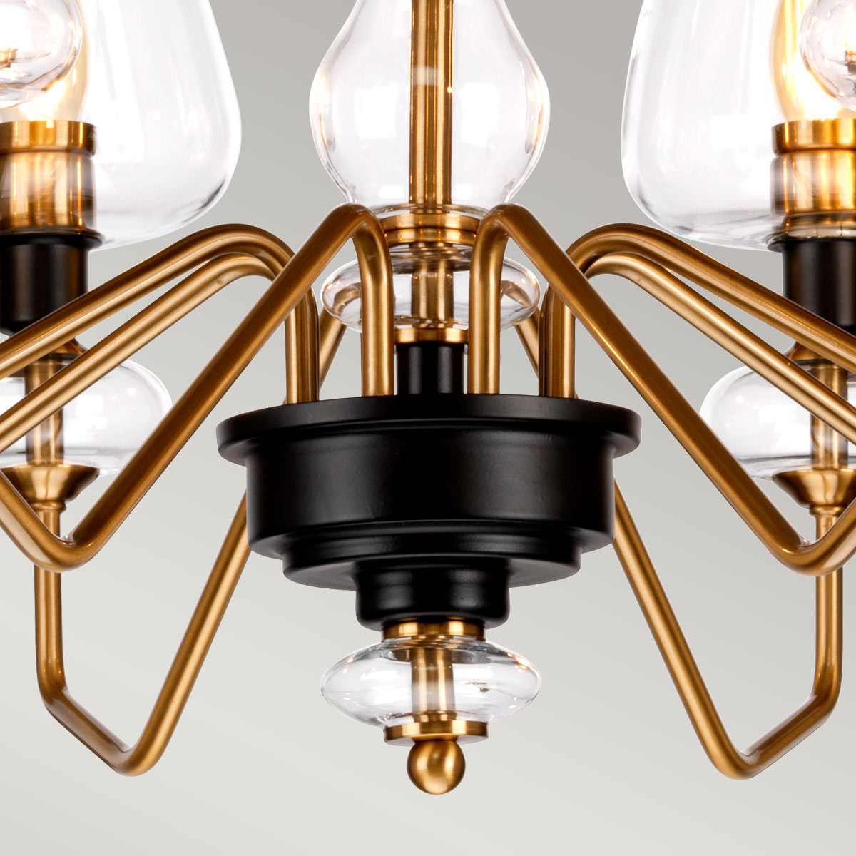 Elstead Lighting Chandelier from the Armand range. Armand 8 Light Chandelier Product Code = DL-ARMAND8-AB