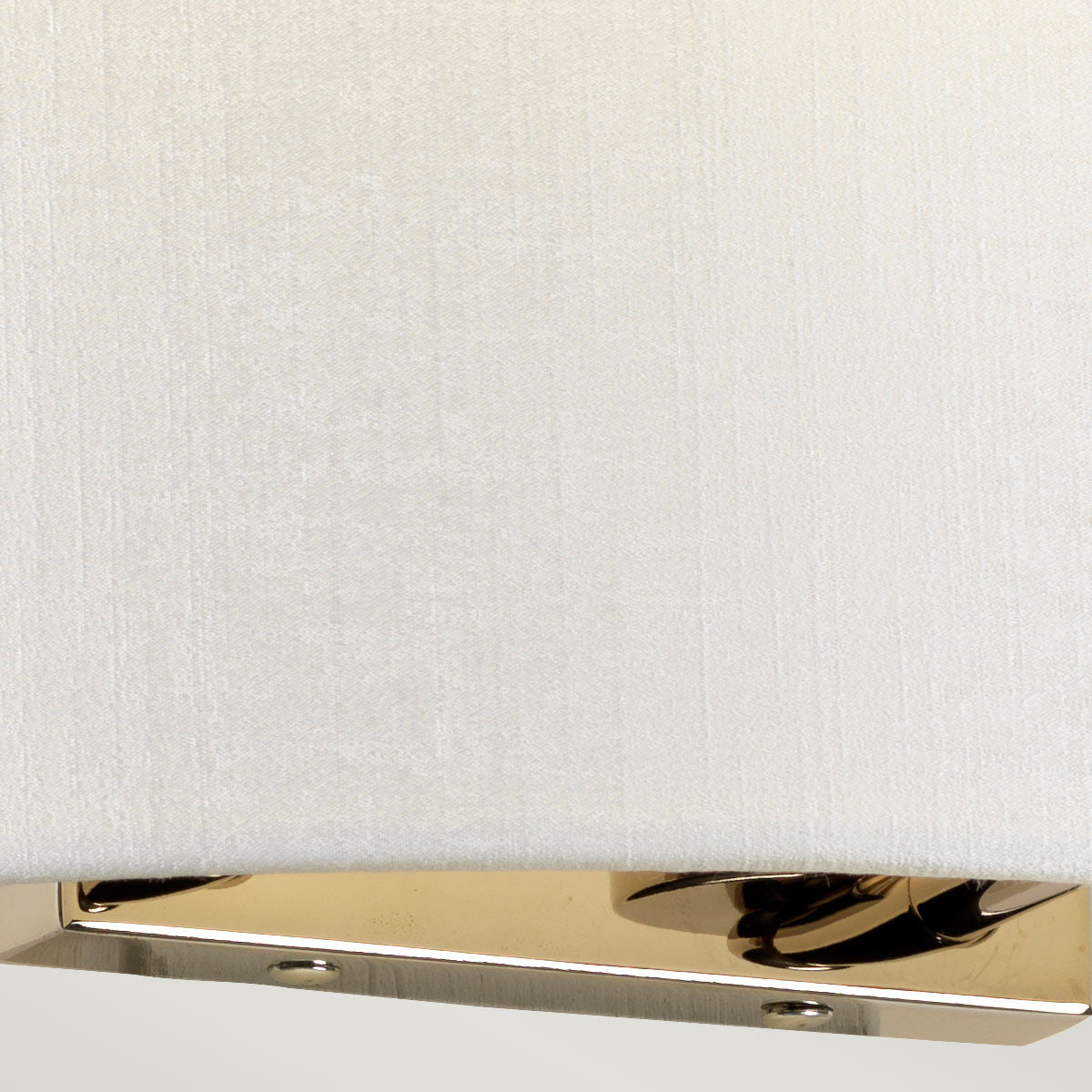 Designer's Lightbox Cooper Large Curved Wall Light with Polished Chrome Back Plate DL-COOPER-L-IV-PC