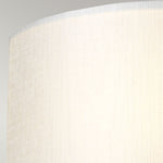 Designer's Lightbox Cooper Medium Curved Wall Light with Aged Brass Back Plate – SKU DL-COOPER-M-IV-AB