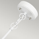 Elstead Lighting Pendant from the Corona range. Corona 2 Light Pendant Product Code = DL-CORONA-2P-WPN