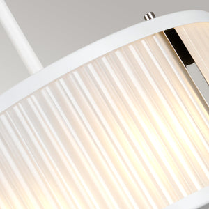 Elstead Lighting Pendant from the Corona range. Corona 2 Light Pendant Product Code = DL-CORONA-2P-WPN
