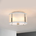 Elstead Lighting Pendant from the Corona range. Corona 2 Light Pendant – SKU DL-CORONA-2P-WPN