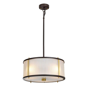 Elstead Lighting Pendant from the Corona range. Corona 3 Light Pendant Product Code = DL-CORONA-3P-BAB