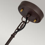 Elstead Lighting Pendant from the Corona range. Corona 3 Light Pendant Product Code = DL-CORONA-3P-BAB