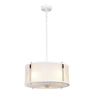 Elstead Lighting Pendant from the Corona range. Corona 3 Light Pendant Product Code = DL-CORONA-3P-WPN