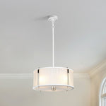 Elstead Lighting Pendant from the Corona range. Corona 3 Light Pendant – SKU DL-CORONA-3P-WPN