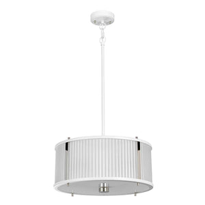 Elstead Lighting Pendant from the Corona range. Corona 3 Light Pendant Product Code = DL-CORONA-3P-WPN