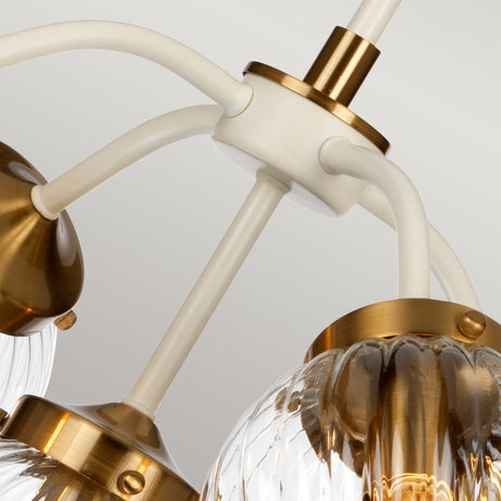 Elstead Lighting Pendant from the Cosmos range. Cosmos 5 Light Pendant Product Code = DL-COSMOS5