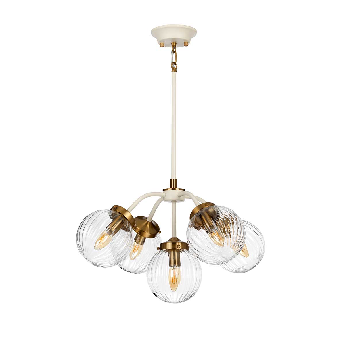 Elstead Lighting Pendant from the Cosmos range. Cosmos 5 Light Pendant Product Code = DL-COSMOS5