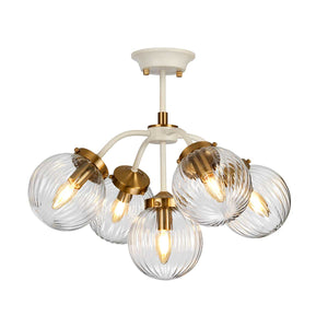 Elstead Lighting Pendant from the Cosmos range. Cosmos 5 Light Pendant Product Code = DL-COSMOS5