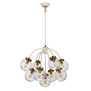 Elstead Lighting Pendant from the Cosmos range. Cosmos 9 Light Pendant Product Code = DL-COSMOS9