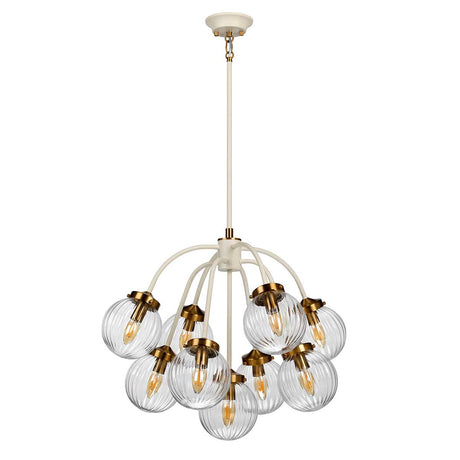 Elstead Lighting Pendant from the Cosmos range. Cosmos 9 Light Pendant Product Code = DL-COSMOS9