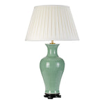 Designer's Lightbox Table Lamp from the Dalian range. Dalian 1 Light Table Lamp with Tall Empire Shade Product Code = DL-DALIAN-TL