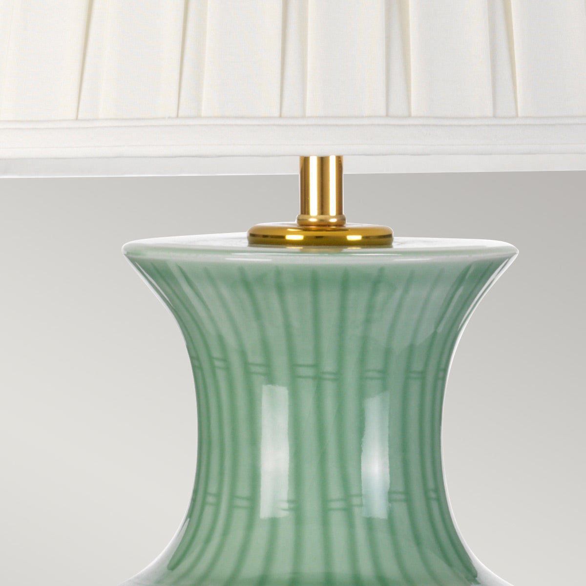 Designer's Lightbox Table Lamp from the Dalian range. Dalian 1 Light Table Lamp with Tall Empire Shade Product Code = DL-DALIAN-TL
