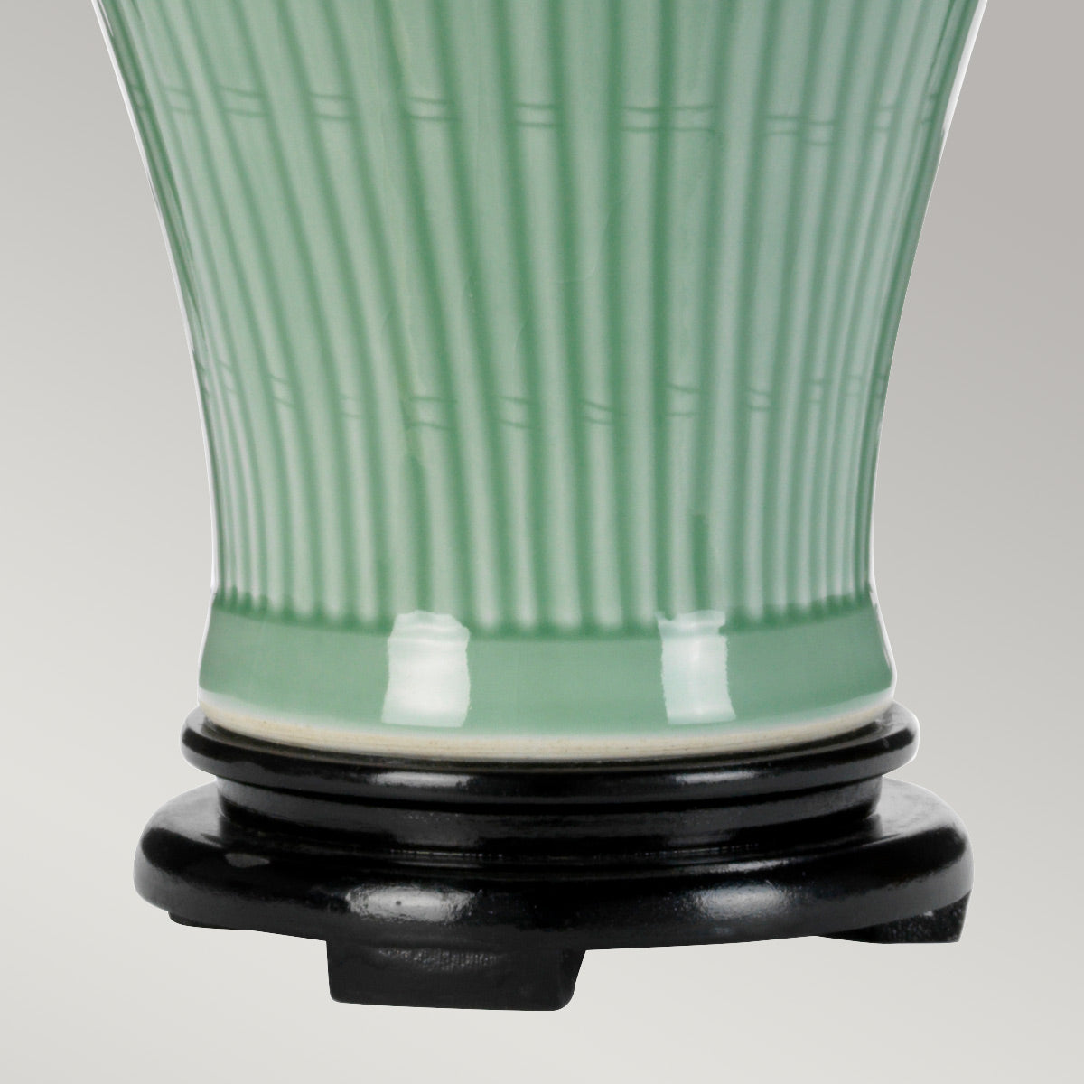Designer's Lightbox Table Lamp from the Dalian range. Dalian 1 Light Table Lamp with Tall Empire Shade Product Code = DL-DALIAN-TL