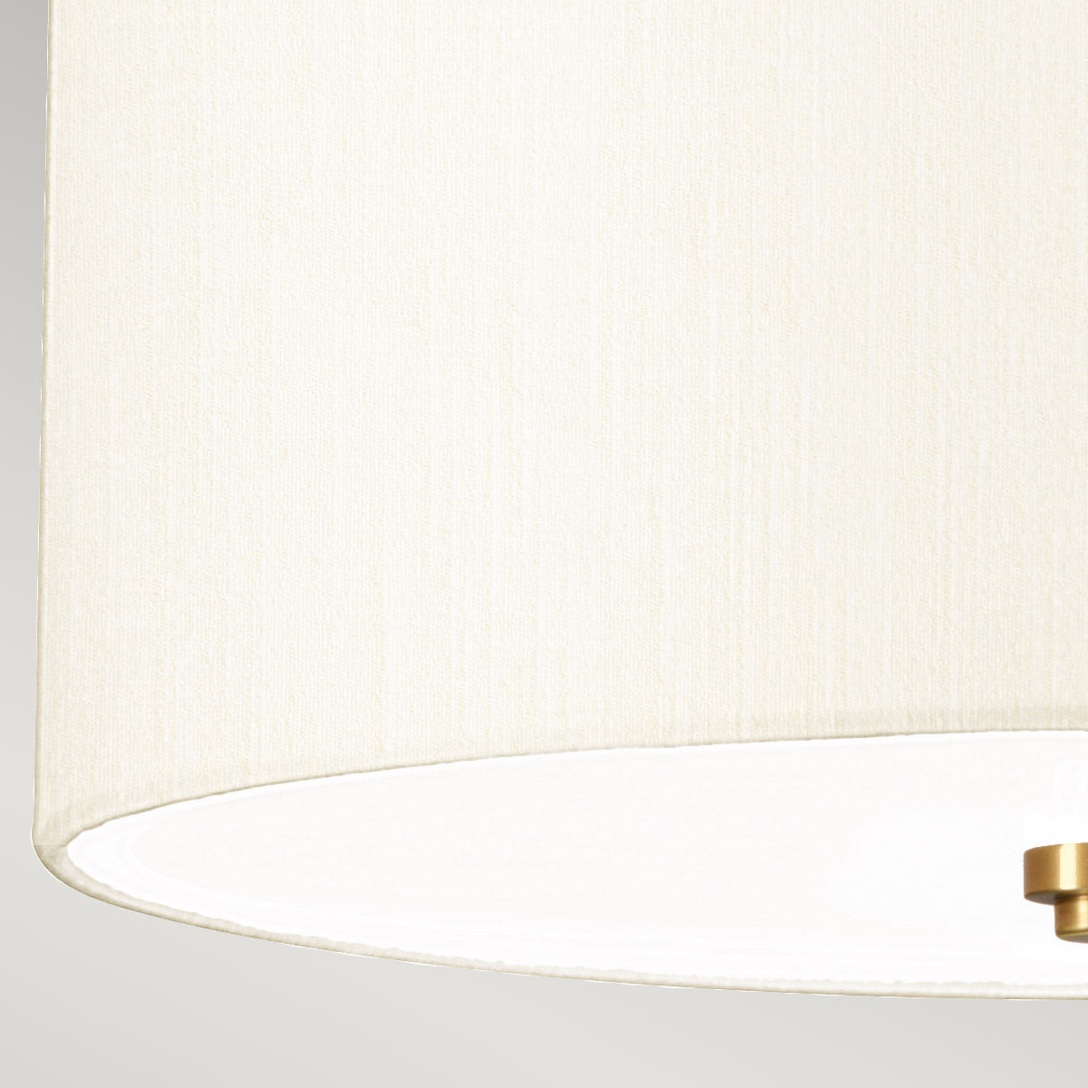 Designer's Lightbox Ceiling Flush from the Fletcher Flush range. Fletcher 14" Flush Product Code = DL-FLETCHER14-3LT-IV-AB
