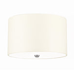 Designer's Lightbox Ceiling Flush from the Fletcher Flush range. Fletcher 14" Flush Product Code = DL-FLETCHER14-3LT-IV-PC
