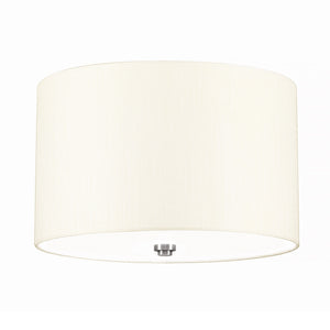 Designer's Lightbox Ceiling Flush from the Fletcher Flush range. Fletcher 14" Flush Product Code = DL-FLETCHER14-3LT-IV-PC