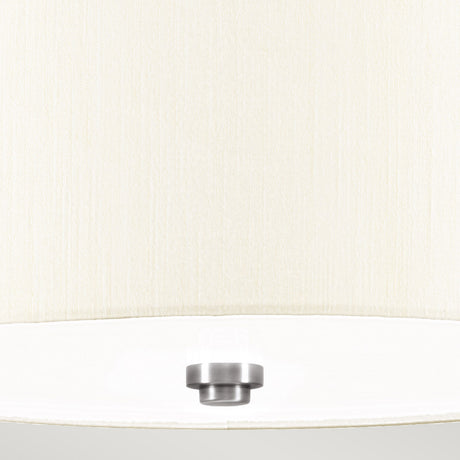 Designer's Lightbox Ceiling Flush from the Fletcher Flush range. Fletcher 14" Flush Product Code = DL-FLETCHER14-3LT-IV-PC