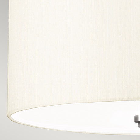 Designer's Lightbox Ceiling Flush from the Fletcher Flush range. Fletcher 14" Flush Product Code = DL-FLETCHER14-3LT-IV-PC