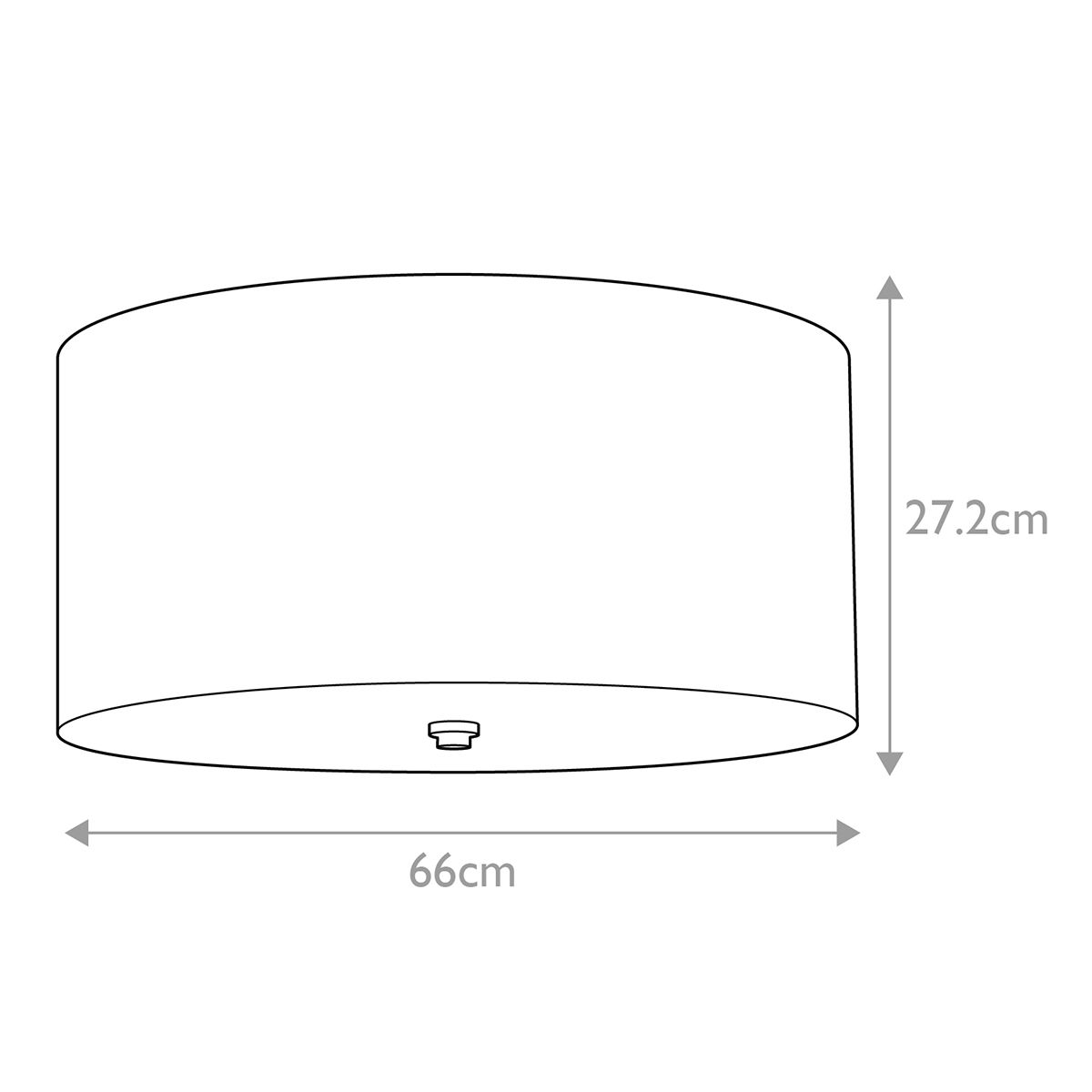 Designer's Lightbox Ceiling Flush from the Fletcher Flush range. Fletcher 14" Flush – SKU DL-FLETCHER14-3LT-IV-PC