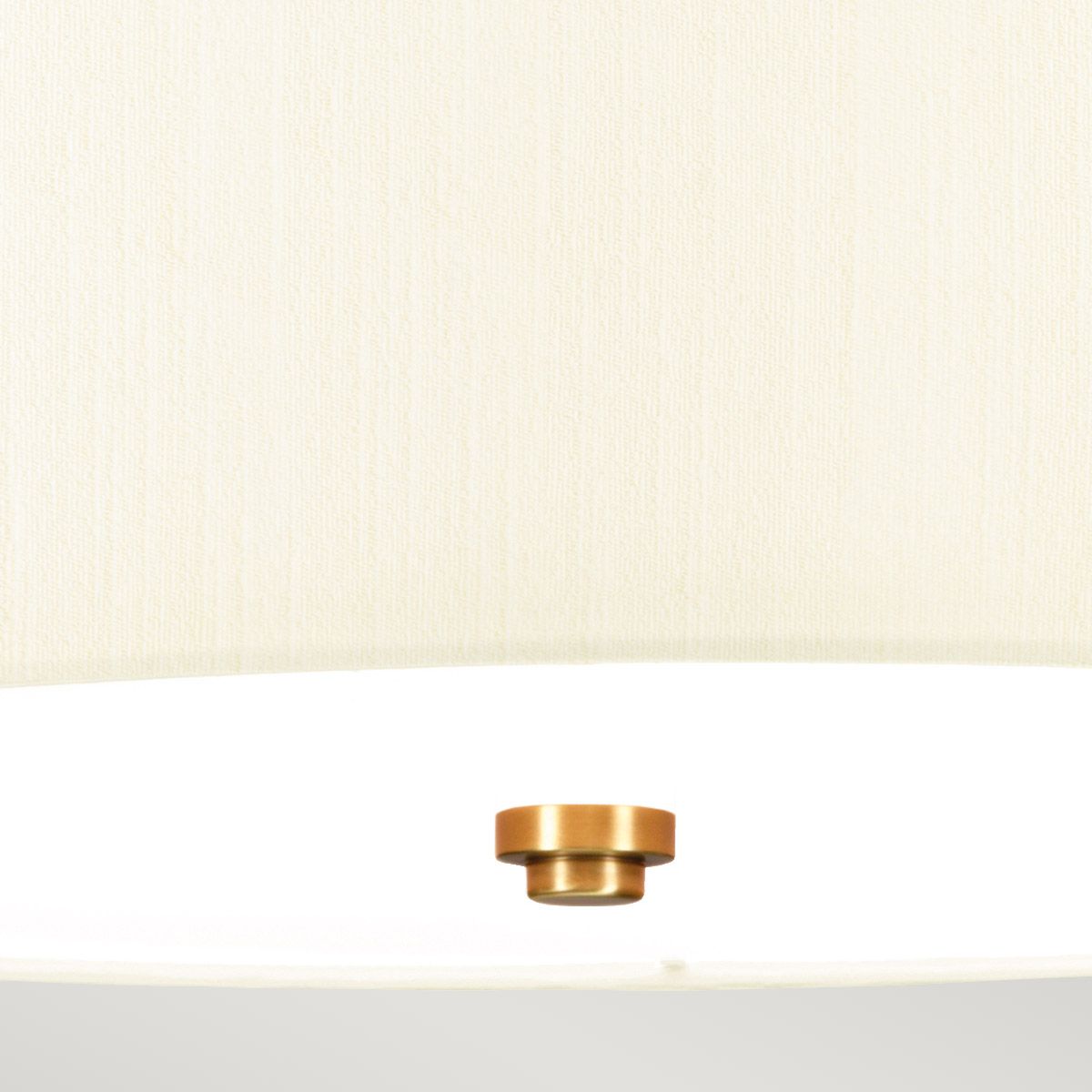 Designer's Lightbox Ceiling Flush from the Fletcher Flush range. Fletcher 18" Flush – SKU DL-FLETCHER18-3LT-IV-AB