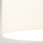 Designer's Lightbox Ceiling Flush from the Fletcher Flush range. Fletcher 18" Flush – SKU DL-FLETCHER18-3LT-IV-AB
