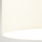 Designer's Lightbox Ceiling Flush from the Fletcher Flush range. Fletcher 18" Flush Product Code = DL-FLETCHER18-3LT-IV-AB