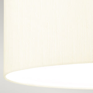 Designer's Lightbox Ceiling Flush from the Fletcher Flush range. Fletcher 18" Flush Product Code = DL-FLETCHER18-3LT-IV-AB