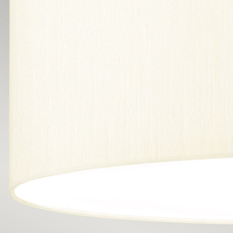Designer's Lightbox Ceiling Flush from the Fletcher Flush range. Fletcher 18" Flush Product Code = DL-FLETCHER18-3LT-IV-AB