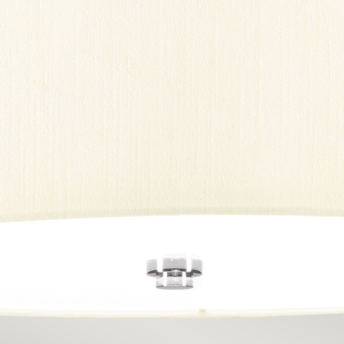 Designer's Lightbox Ceiling Flush from the Fletcher Flush range. Fletcher 18" Flush Product Code = DL-FLETCHER18-3LT-IV-PC