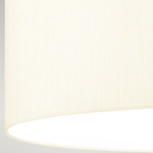 Designer's Lightbox Ceiling Flush from the Fletcher Flush range. Fletcher 18" Flush Product Code = DL-FLETCHER18-3LT-IV-PC