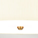 Designer's Lightbox Ceiling Flush from the Fletcher Flush range. Fletcher 22" Flush Product Code = DL-FLETCHER22-5LT-IV-AB
