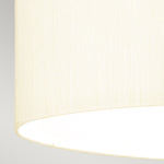 Designer's Lightbox Ceiling Flush from the Fletcher Flush range. Fletcher 22" Flush Product Code = DL-FLETCHER22-5LT-IV-PC