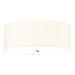 Designer's Lightbox Ceiling Flush from the Fletcher Flush range. Fletcher 26" Flush Product Code = DL-FLETCHER26-5LT-IV-AB