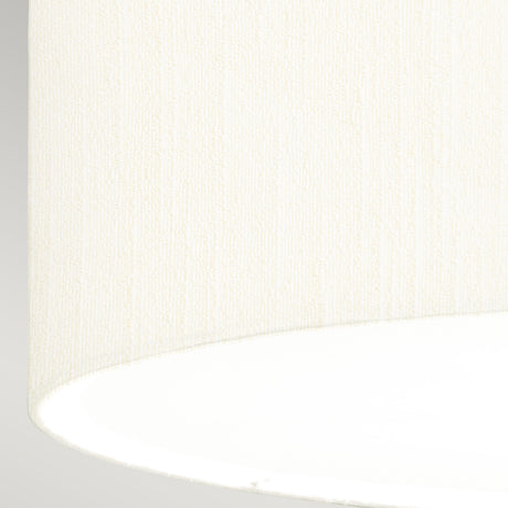 Designer's Lightbox Ceiling Flush from the Fletcher Flush range. Fletcher 26" Flush Product Code = DL-FLETCHER26-5LT-IV-PC