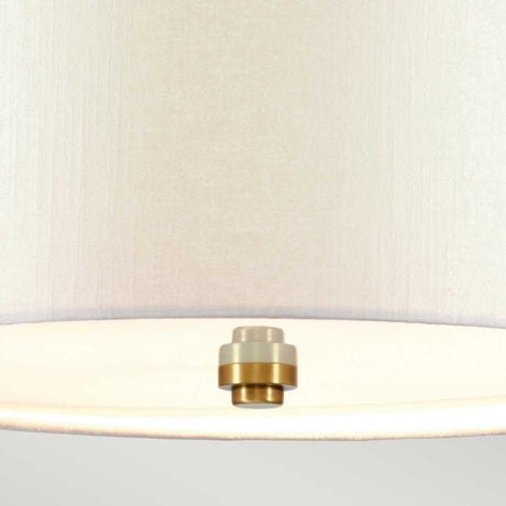 Designer's Lightbox Ceiling Flush from the Fletcher Flush range. Fletcher 30" Flush Product Code = DL-FLETCHER30-7LT-IV-AB