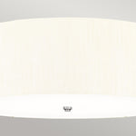 Designer's Lightbox Ceiling Flush from the Fletcher Flush range. Fletcher 30" Flush – SKU DL-FLETCHER30-7LT-IV-PC