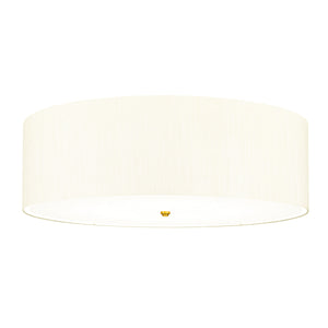 Designer's Lightbox Ceiling Flush from the Fletcher Flush range. Fletcher 34" Flush Product Code = DL-FLETCHER34-7LT-IV-AB