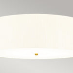 Designer's Lightbox Ceiling Flush from the Fletcher Flush range. Fletcher 34" Flush – SKU DL-FLETCHER34-7LT-IV-AB