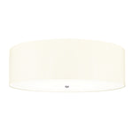 Designer's Lightbox Ceiling Flush from the Fletcher Flush range. Fletcher 34" Flush Product Code = DL-FLETCHER34-7LT-IV-PC