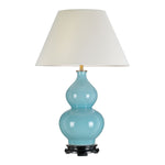 Designer's Lightbox Table Lamp from the Harbin range. Harbin Gourd 1 Light Table Lamp with Tall Empire – SKU DL-HARBIN-TL-DEB