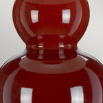 Designer's Lightbox Table Lamp from the Harbin range. Harbin Gourd 1 Light Table Lamp with Tall Empire - Oxblood Product Code = DL-HARBIN-TL-OXB