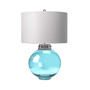 Elstead Lighting Table Lamp from the Kara range. Kara Table Lamp - Blue Product Code = DL-KARA-TL-BLUE