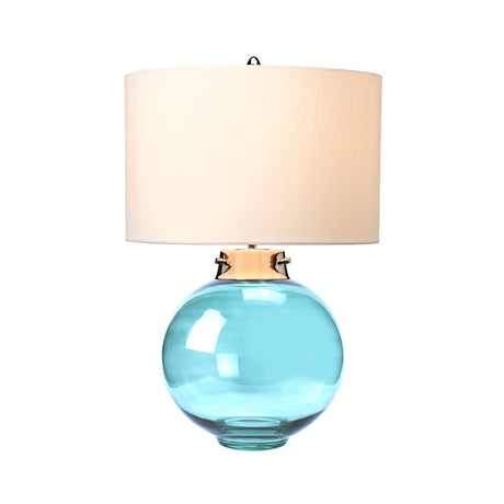 Elstead Lighting Table Lamp from the Kara range. Kara Table Lamp - Blue Product Code = DL-KARA-TL-BLUE