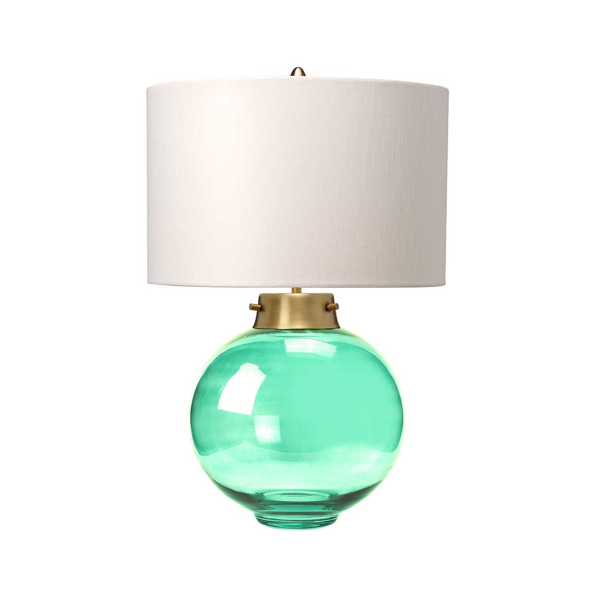 Elstead Lighting Table Lamp from the Kara range. Kara Table Lamp - Dark Green Product Code = DL-KARA-TL-GREEN