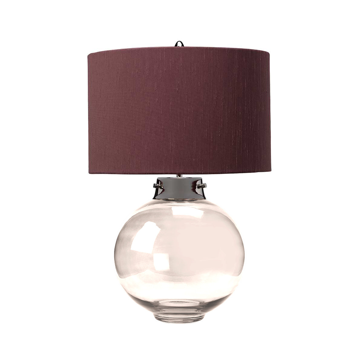 Elstead Lighting Table Lamp from the Kara range. Kara Table Lamp - Smoke Product Code = DL-KARA-TL-SMOKE
